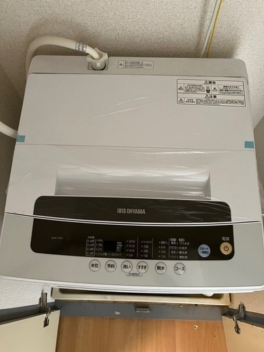 洗濯機　IRISOHYAMA IAW-T501