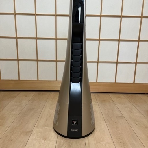 【お値下げしました】ほぼ未使用☆2019年式シャーププラズマクラスタースリムイオンファン☆