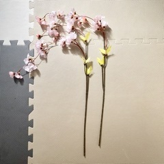 🌸しだれ桜🌸  2本まとめて 造花