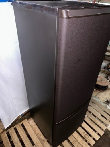 2023年製 Panasonic 冷蔵庫 NR-B17HW-T 168L P318 - 冷蔵庫