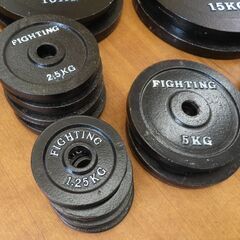 ♪FIGHTING ROAD/ファイティングロード ウェイトプレート 90kg レギュラー 札幌♪