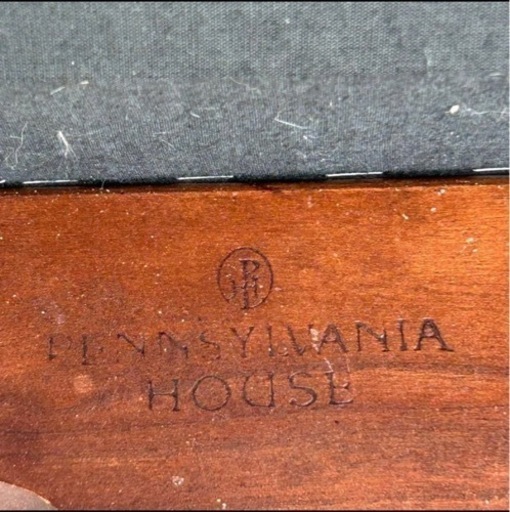 d0307610 超希少品PENNSYLVANIA HOUSE ペンシルバニアハウス ダイニングチェア 椅子 英国 当時物 アンティーク 引取 家財便 現状品 中古品