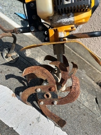 中古 リョービ 32.6cc小型耕運機 RCV-330 家庭菜園 混合エンジン 新でん