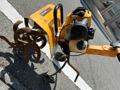 中古 リョービ 32.6cc小型耕運機 RCV-330 家庭菜園 混合エンジン 新でん