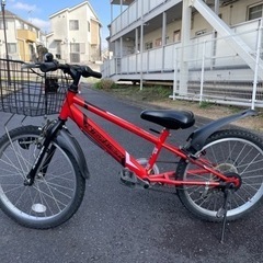 SHIMANOシマノギア付き子供用自転車20インチ