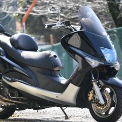 YAMAHA*マジェスティ125*前後新品タイヤ*ROSSOマフ...