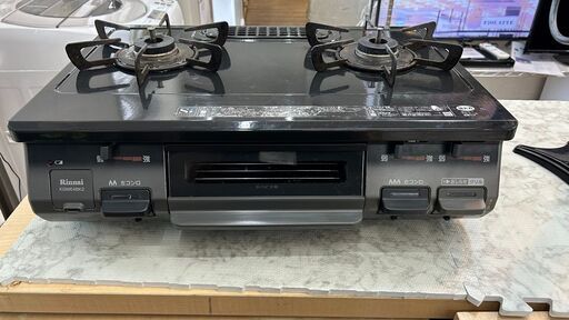 ガスコンロ 都市ガス リンナイ KGM64BK2R 2018年 キッチン器具 がすこんろ【3ヶ月保証】自社配送時代引き可※現金、クレジット、スマホ決済対応※
