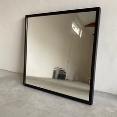 巨大鏡　IKEA 70cm*70cm STAVE ビンテージイケア