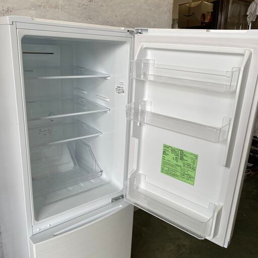 IRIS OHYAMA】 アイリスオーヤマ ノンフロン冷凍冷蔵庫 2ドア 容量154L  