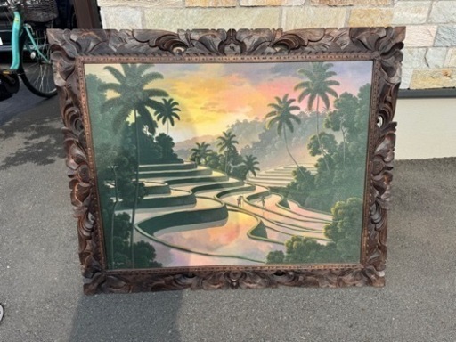 家具 インテリア雑貨/小物 置物、オブジェ　バリ絵画