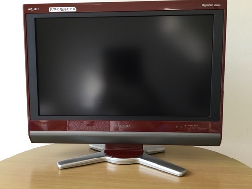 SHARP液晶テレビAQUOS 26型　2009年製