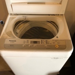 パナソニック　洗濯機　2018年式　縦型自動洗濯機　