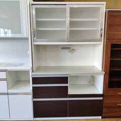 【愛品倶楽部柏店】ユーアイ 2枚スライド扉キッチンボード 