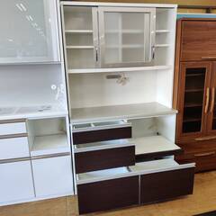 【愛品倶楽部柏店】ユーアイ 2枚スライド扉キッチンボード 