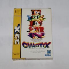 セガ スーパー32X ゲーム機 本体 + ゲーム カオティクス
