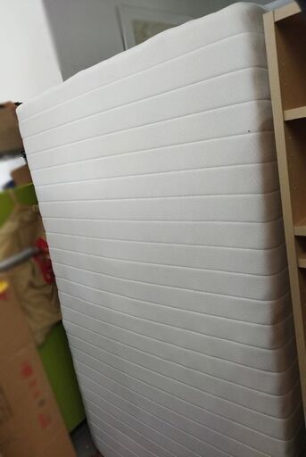 ニトリ セミダブル ベッド 脚付マットレス 幅120cm ローベッド 現状品