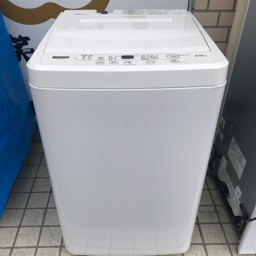 【洗濯機】 美品 2022年製 YWMT60H1 洗濯機 ヤマダオリジナル 6.0kg ホワイト