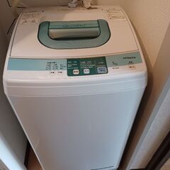 【終了】HITACHI洗濯機　2013年式