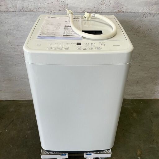 【IRIS OHYAMA】 アイリスオーヤマ 全自動電機洗濯機 4.5㎏ IAW-T451 2021年製