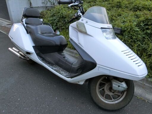 ●稀少！●HONDA ホンダ フュージョン FUSION 250cc バイク 車体 タイプX MF02●稀少！●超レア！HOTLAP●HOT LAP ホットラップ アメリカンクラシックマフラー ツインタイプ！！●フュージョン カスタム マフラー オートバイ バッテリー上がり 不動 純正 部品 ノーマル 部品取り ジャンク 二輪車 東京都
