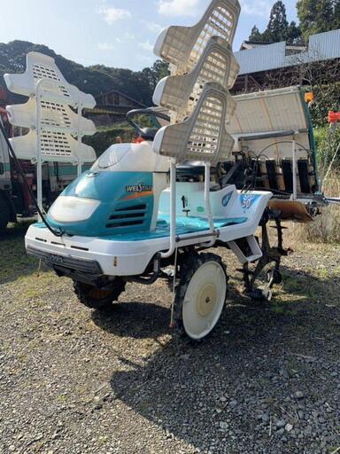 長崎発　クボタ　KUBOTA 田植機　乗用　SPU50 散布機付き　中古品