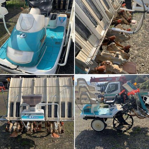 長崎発 クボタ KUBOTA 田植機 乗用 SPU50 散布機付き 中古品