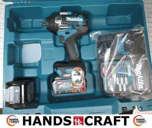 makita マキタ TW007GRDX インパクトレンチ 未使用 40V バッテリー×2 充電器 【ハンズクラフト宜野湾店】