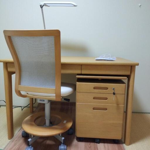 オールカリモク　家具 テーブル 学習机