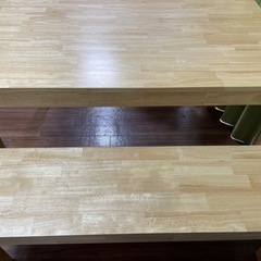IKEA  テーブルとベンチ