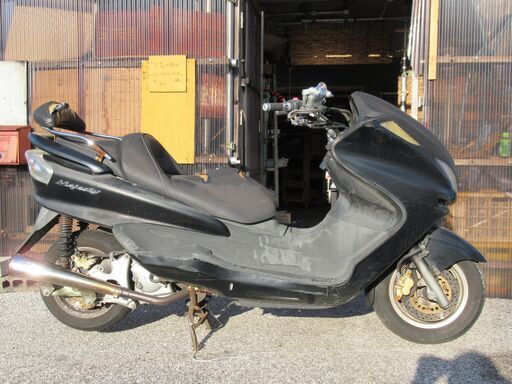 スーパートラップマフラー マジェステイ250 部品取り ジャンク 5連メーター