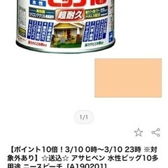 新品　ペンキ アサヒペン　水性　ビッグ10 多用途　　　