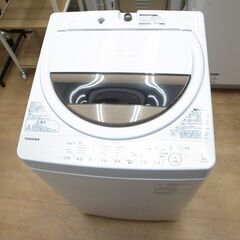 41/511 東芝 6.0kg洗濯機 2017年製 AW-6G5...