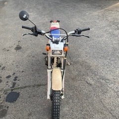 ホンダ TLM220R 書付 放置不動 レストアベース 部品取り MD23