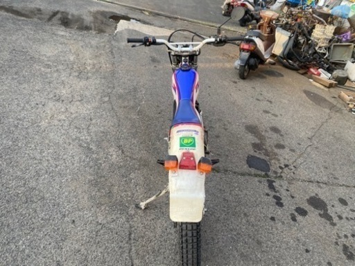 ホンダ　TLM220R 書付　放置不動　レストアベース　部品取り　MD23 ホンダ TLM220R 書付 放置不動 レストアベース 部品取り MD23