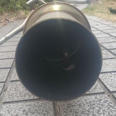 インプレッサwrx GDB, GDA用 砲弾マフラー BLITZサスパワーセット