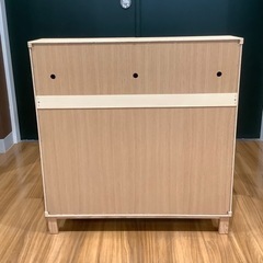 【トレファク神戸南店】無印良品 キャビネット 2枚扉【取りに来られる方限定】