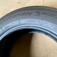 TOYO TIRES NANOENERGY 3PULAS 215/60R16 95H 中古タイヤ× 4本セット