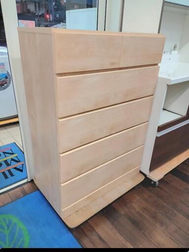 ★美品❗5段整理タンス   収納家具  衣類収納   社配送時代引き可※現金、クレジット、スマホ決済対応※