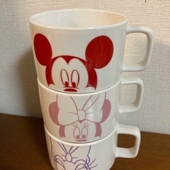 ディズニー　マグカップ　コーヒーカップ　蓋　差し上げます