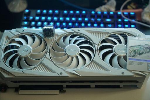 PCパーツ ASUS ROG STRIX 3080 10G WHITE
