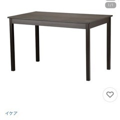 【あげます】IKEA OLMSTAD テーブル　＋昇降機能付きデ...