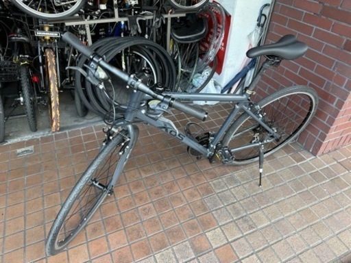 700ｃ　軽量アルミフレーム　3×7speed　グレー