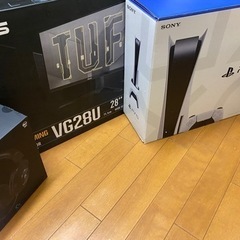 Ps5本体 ASUSモニター Logicoolヘッドセット