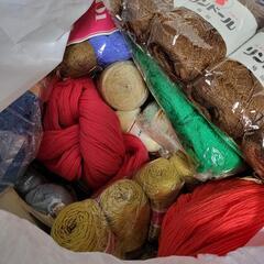 毛糸、手芸糸、大量