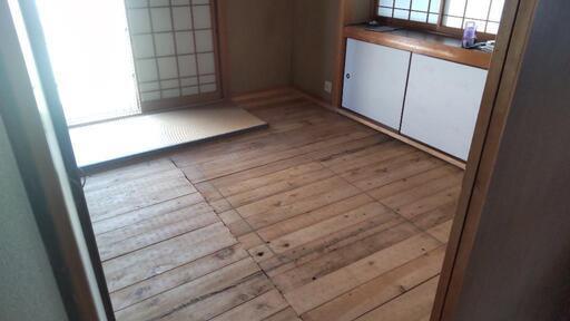 タタミからフローリング貼り変更６畳