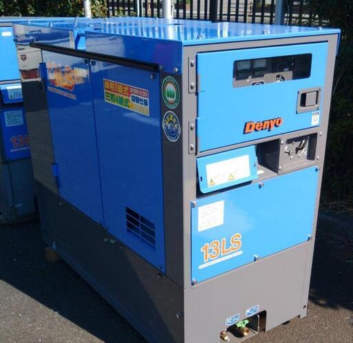 【決まりました】最終値下げ価格　極上品　ローン可能（OCクレジット）　デンヨー 　Denyo製 　エンジン発電機　DCA13-LSYB型　ディーゼルエンジン　土木　建設