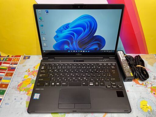 JC1267　富士通 LIFEBOOK U939X/A タッチパネル LTE 大容量バッテリー　Windows11　ノートパソコン