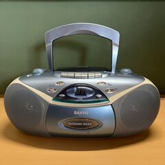 SANYO CDラジカセ PH-PR81（ブルー）2003年製