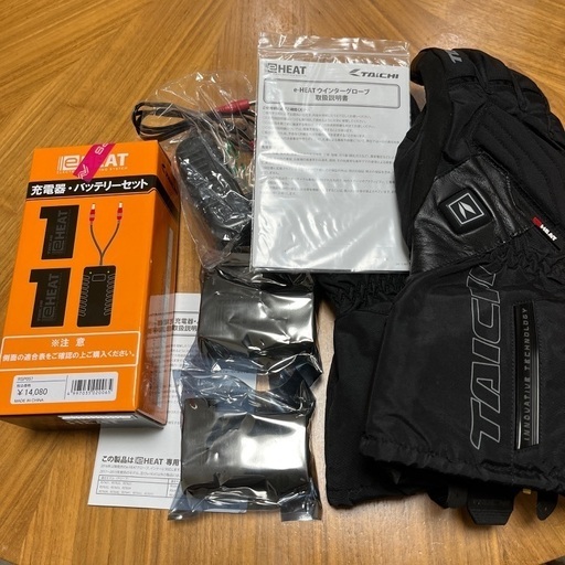 タイチ　電熱グローブ　e HEAT  バッテリー　セット