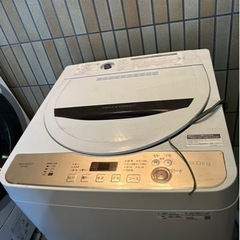 値下げあり！　2021年式　SHARP洗濯機